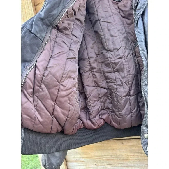 Vintage Members Only Bomber Jacket Europe Craft Men's 44 Brown‎ Made In Korea - Picture 11 of 16